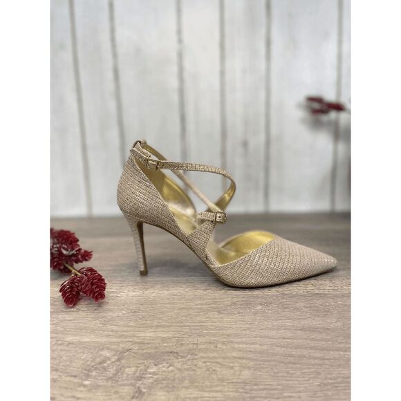 Michael Kors Women's Adela Pump Heels - Sand 6M - Picture 3 of 9